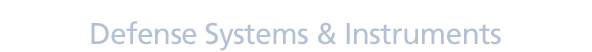 Defence Systems & Instruments